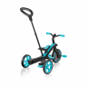 Трехколесный велосипед-беговел Globber Trike Explorer (3 IN 1) голубой - Трехколесный велосипед-беговел Globber Trike Explorer (3 IN 1) голубой
