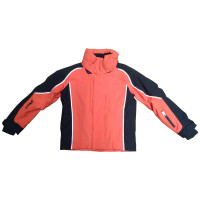 Куртка-виндстоппер Vist Tauro S15J005 Insulated Ski Jacket Junior mandarin-black-white BN9900