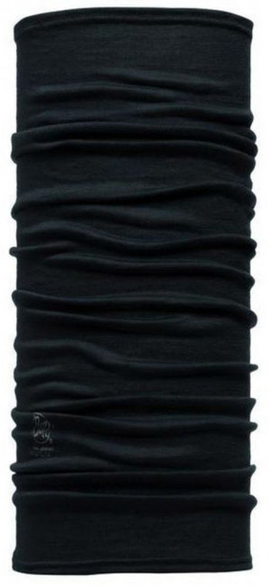 Бандана Buff Lightweight Merino Wool Solid Black 