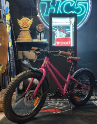 Велосипед Shulz Chloe 20 Race Plus pink (резина 3.0", высокая проходимость)