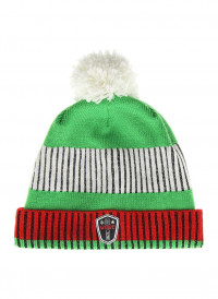 Шапка зимняя Vist RINALDO M0120BE SKI BEANIE lawn-white-red AJ002A