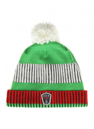 Шапка зимняя Vist RINALDO M0120BE SKI BEANIE lawn-white-red AJ002A 
