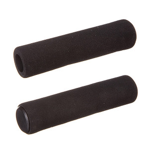 Грипсы STG HL-GR14+HL-04 130 мм черные инд. уп. 