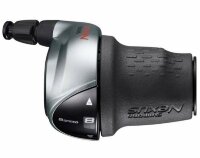 Шифтер Shimano Nexus, C6000-8, правый, 8 скоростей, трос 2330мм+оплетка, цвет серебристый