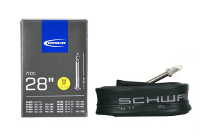 Камера Schwalbe SV17 28/47-622/635 28/47x700C IB 60mm,28-1,2-1,85&quot; 60mm вентиль преста (2022) 