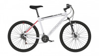 Велосипед Stark Respect 26.1 D Microshift серый/красный Рама: 16" (2022)