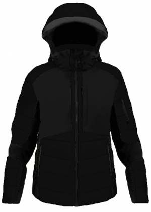 Горнолыжная пуховая куртка Vist ALESSIO U0200AA DOWN SKI JACKET Black (999999) (2022) 
