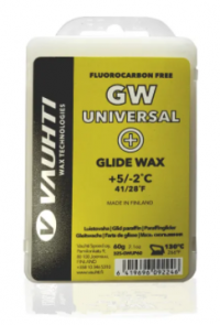 Мазь скольжения Vauhti GW Universal Plus +5⁰C/-2⁰C 60 г (2022)