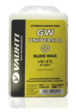 Мазь скольжения Vauhti GW Universal Plus +5⁰C/-2⁰C 60 г (2022) 