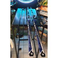 Беговые лыжи VISU Full Speed 170 + палки 110 (б/у, состояние хорошее)