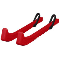 Чехлы для хоккейных коньков пластиковые TSP Hockey Blade Guards (Red) v.2