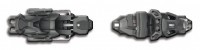 Крепление Fischer MBS 12 Powerrail BRAKE 85 [F] black (2019)