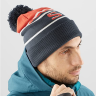 Шапка Salomon Heritage Beanie Mecca Orange/Ebony, OSFA - Шапка Salomon Heritage Beanie Mecca Orange/Ebony, OSFA