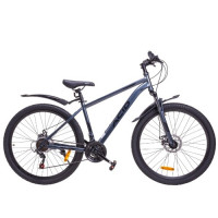 Велосипед Acid F 520 D 27.5" (м) dark gray/flat black рама: 19" (2025)