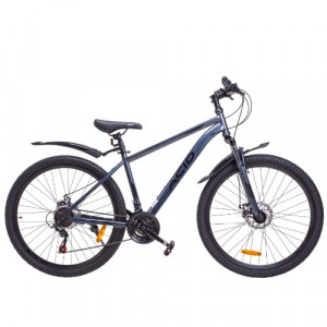 Велосипед Acid F 520 D 27.5&quot; (м) dark gray/flat black рама: 19&quot; (2025) 