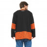 Хоккейный свитер Atributika&Club ХК Амур черно-оранжевый 722600 - Хоккейный свитер Atributika&Club ХК Амур черно-оранжевый 722600