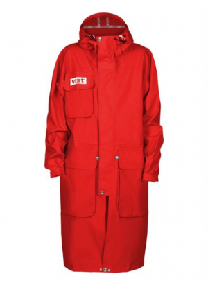 Плащ Vist Rain Coat Adjustable Unisex ruby AMAMAM 