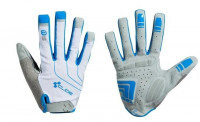 Перчатки CUBE WLS Natural Fit LTD д/пал, женские, white/grey/blue