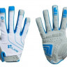 Перчатки CUBE WLS Natural Fit LTD д/пал, женские, white/grey/blue - Перчатки CUBE WLS Natural Fit LTD д/пал, женские, white/grey/blue