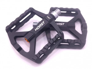 Педали Horst H75 00-170863 ось Cr-Mo, алюминий, черный 