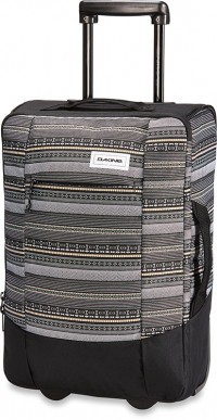 Дорожная сумка Dakine Carry On Eq Roller 40L Zion (в чёрно-бежевую полоску)