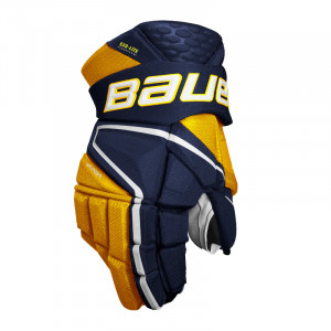 Перчатки Bauer Vapor Hyperlite S22 SR MTO navy/gold (1059952) 