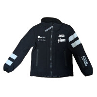 Куртка-виндстоппер One More 411 Junior Softshell Jacket bl./bl./wh. SC Auer Ora 0J411Z0-99BA-T031