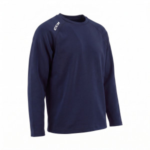 Толстовка CCM Team Locker Room Crew Neck Adult navy 