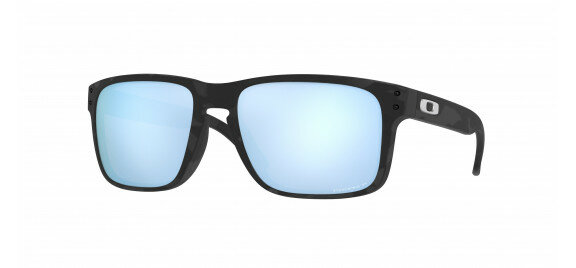 Oakley Holbrook Glasses Matte Black Camo Prizm Deep Water