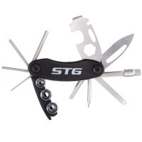 Набор инструментов STG YC-279DFB-123 ключи, велоаптечка, монтажки, 13 предметов