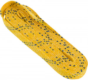 Шнурки Bauer Wax Lace w/double tracer yellow (1035775) 