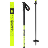 Палки горнолыжные Scott Pure Adjust SRS fluo yellow размер 105-155 (2024)