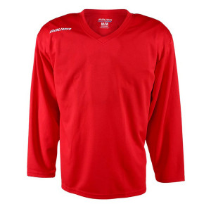 Тренировочная майка Bauer Flex Practice Jersey SR red (1054888) 