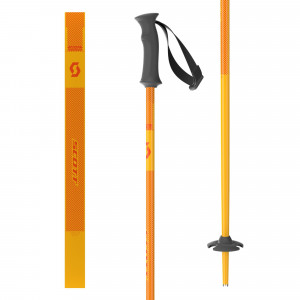 Палки горнолыжные Scott Element Jr Pole neon orange 