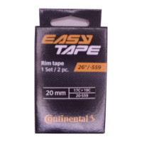 Ободная лента Continental Easy Tape Rim Strip (до 116 PSI), чёрная, 20 - 559, 2 шт.