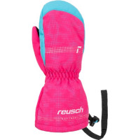 Варежки горнолыжные Reusch Maxi R-Tex XT Mitten knockout pink/bachelor button
