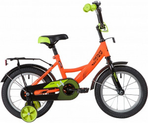 Велосипед NOVATRACK VECTOR 14&quot; оранжевый (2020) 