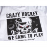 Футболка Atributika&Club Crazy Hockey белая 138430 - Футболка Atributika&Club Crazy Hockey белая 138430