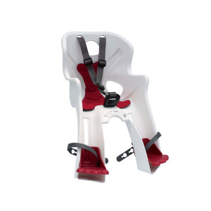 Сиденье BELLELLI 0-280258 Rabbit B-Fix детск. перед. на раму/вынос белое до 15кг 