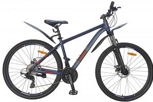 Велосипед Nameless MTB темно синий металик/красный рама: 17&quot; (2025) 