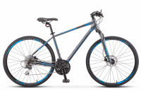 Велосипед Stels Cross-150 D Gent 28" V010 антрацит (2019)