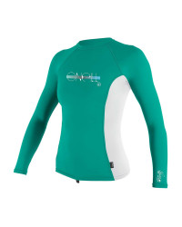 Гидромайка детская длинный рукав O'Neill GIRLS PREMIUM SKINS L/S RASH GUARD S20 (4176 DW2)