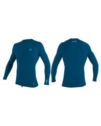 Гидромайка мужская длинный рукав O'Neill  PREMIUM SKINS L/S RASH GUARD blue 4170B GL6 (2020)