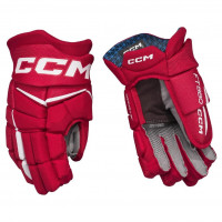 Перчатки CCM JetSpeed FT880 JR red/white