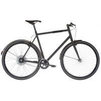 Электровелосипед Fixie Inc. Backspin Zehus black рама: 49 см