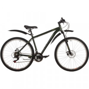 Велосипед Foxx Atlantic D 27.5 зеленый рама: 16&quot; (2022) 
