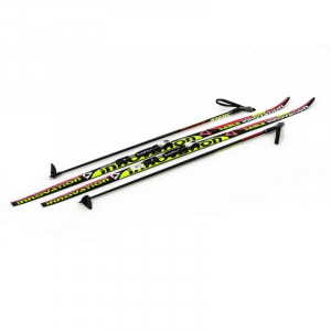 Комплект беговых лыж STC Sable NNN (Rottefella) - 180 Step Innovation black/red/green 