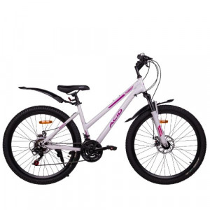 Велосипед Acid Q 650 D 26&quot; white/violet рама: 16&quot; (2025) 