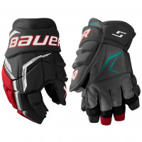 Перчатки Bauer Supreme F50 Pro S26 JR black/red (1067168) Перчатки Bauer Supreme F50 Pro S26 JR black/red (1067168)