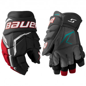 Перчатки Bauer Supreme F50 Pro S26 JR black/red (1067168) 